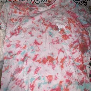 VS Pink Tie Dye Shirt